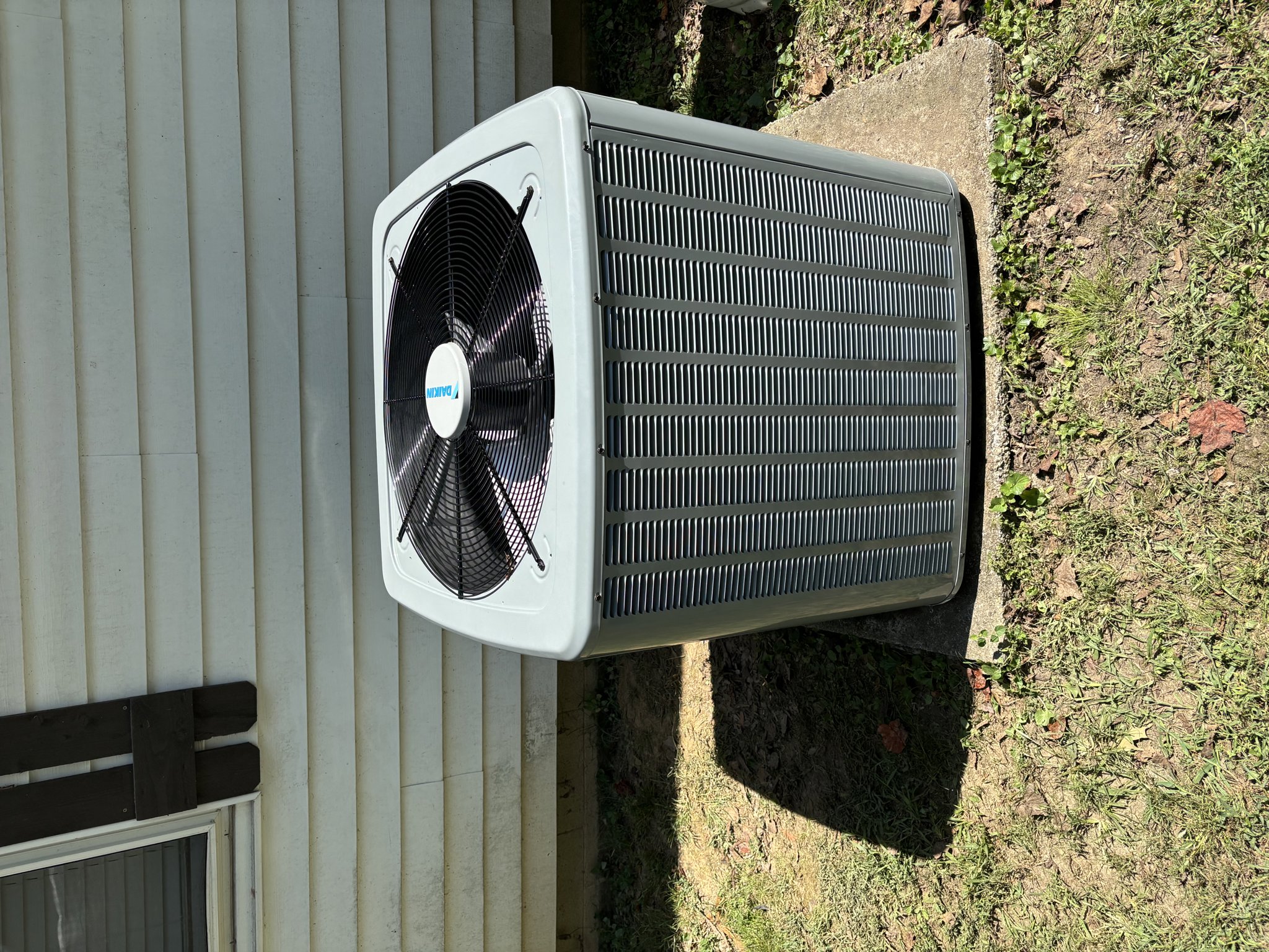 Athens Alabama Daikin HVAC Install Three Ton system